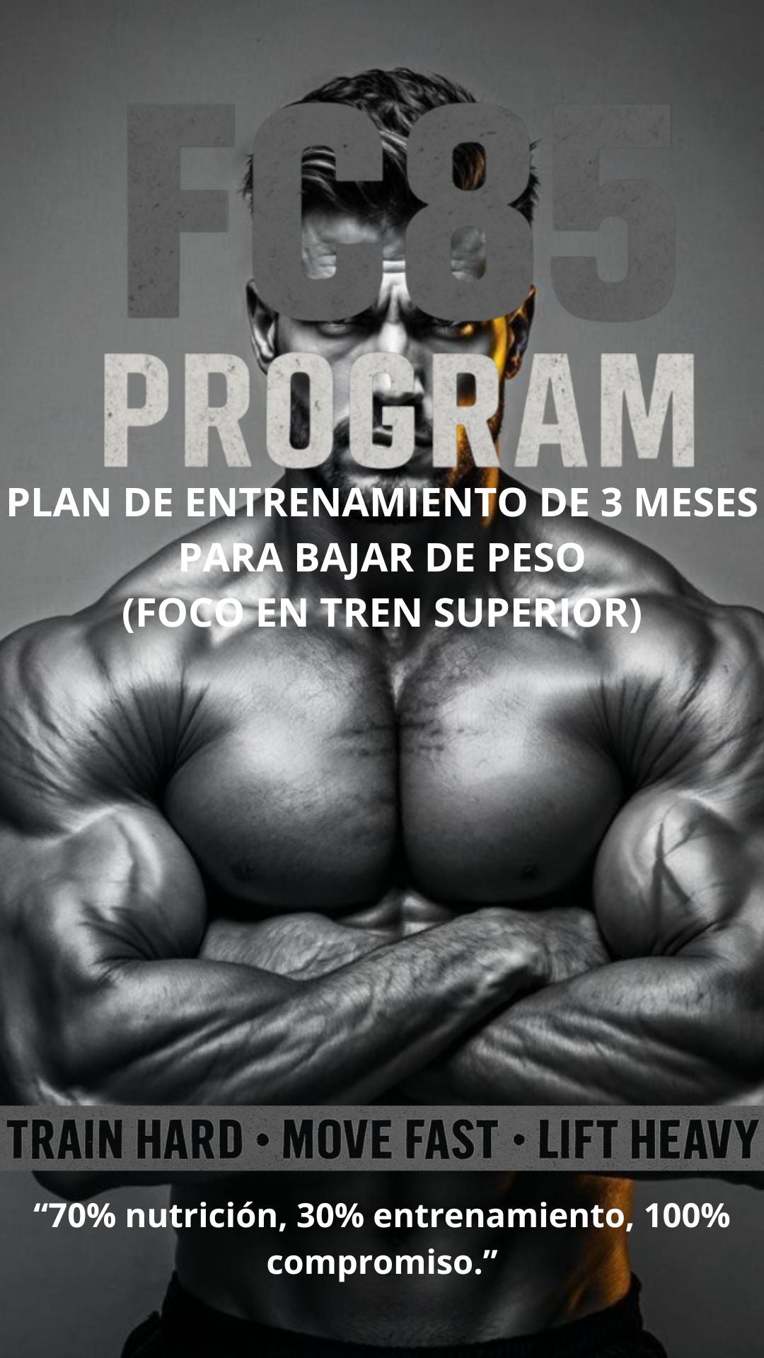 DESCARGA GRATIS – PLAN BAJAR DE PESO (FOCO EN TREN SUPERIOR)