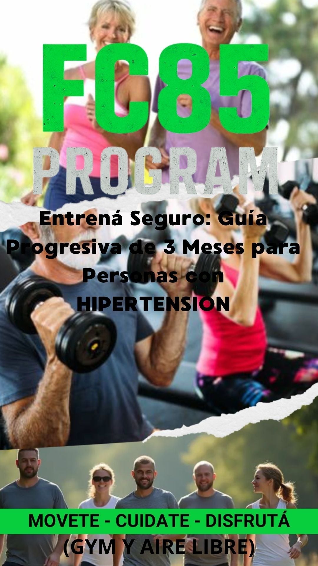 GUIA DE ENTRENAMIENTO (GYM-AIRE LIBRE) PROGRESIVO PARA PERSONAS CON HIPERTENSION