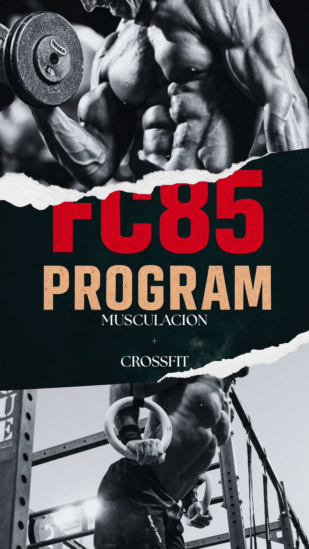 MUSCULACION + CROSSFIT + GUIA NUTRICIONAL