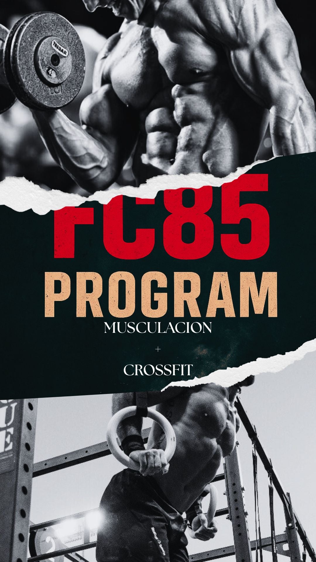 MUSCULACION + CROSSFIT + GUIA NUTRICIONAL