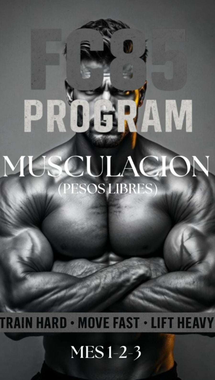MUSCULACION (PESOS LIBRES) + GUIA NUTRICIONAL